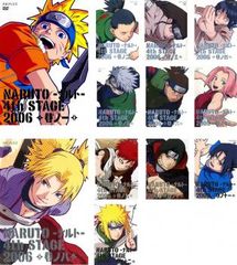 NARUTO 나루토 4th STAGE 2006(12장 세트) 마키노이치에서 마키노 12[전권 세트 애니메이션 중고 DVD]렌탈 떨어짐