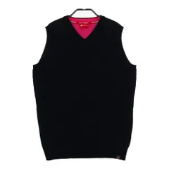 サイズ：4 NEW BALANCE GOLF ニューバランス  ニット ベスト  ブラック系 [240101580624] ゴルフウェア メンズ ストスト