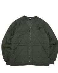 THE NORTH FACE カーキ カーディガン 軽量ダウン