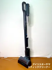 アイリスオーヤマ 充電式サイクロン スティッククリーナー SCD-MTH-C1-H 掃除機 ブラック 2024年製