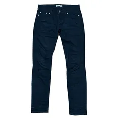 AZUL BASIC ブラック スキニーデニム レディースS アズールベーシック