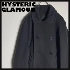 HYSTERIC GLAMOUR コットンピーコート ジャケット 黒 Lのサムネイル