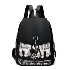 [NEXSTAGES] リュック レディース 3way 肩掛け リュック 手持ち ショルダーバッグ リュックサック 猫 猫耳リング 前掛け 軽量 通勤 通学 (エレファント) [エレファント]