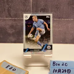 2022-23 Topps UEFA Champions League Erling Haaland Manchester City カード
