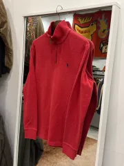 Polo Ralph Lauren ポロラルフローレン ハーフネック クォーター ジップアップ ニット