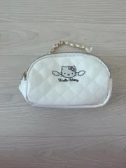 ハローキティ 50周年 エンジェル ミニバッグ キルティング ドットバッグ 雑誌 付録