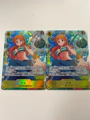 ワンピースカード　ナミ　パラレル2枚 eb03