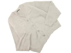 GLOBAL WORK グローバルワーク ラメ シャギー ニット カーディガン sizeL/グレー ◇■ レディース