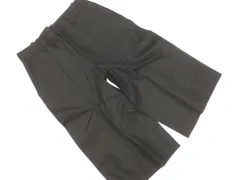 ZARA ザラ フェイクレザー クロップド パンツ sizeM/黒 ◇■ レディース