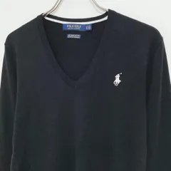 POLO GOLF RALPH LAUREN Ｖネック ニット 刺繍 コットン