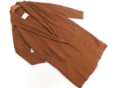 Spick & Span スピック＆スパン ウール混 ロング カーディガン 茶 ◇■ レディース
