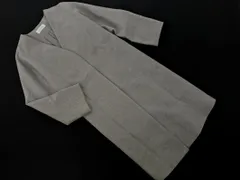 GLOBAL WORK グローバルワーク ノーカラー コート sizeM/グレー ◇■ レディース