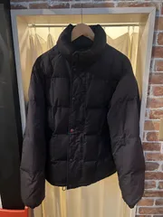 ARMANI JEANS アルマーニ ジーンズ ダウンジャケット ブラック サイズUSA32 A-1628