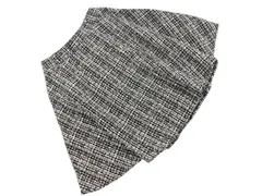 INGNI イング ツイード フレア スカート sizeM/白ｘ黒 ◇■ レディース