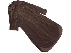 GLOBAL WORK グローバルワーク コーデュロイ シャツ ワンピース sizeL/茶 ◇■ レディース