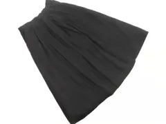 SM2 サマンサモスモス タック ロング スカート sizeF/黒 ■■ レディース