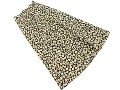 LOWRYS FARM ローリーズファーム 花柄 ロング スカート sizeF/黒ｘベージュ ■■ レディース