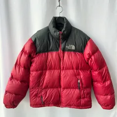 正規品/M95 THE NORTH FACE ザノースフェイス Nuptse(ヌプシ) ダウンジャケット 赤色