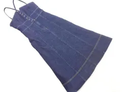 JILLSTUART ジルスチュアート デニム ワンピース ジャンパー スカート sizeS/インディゴ ■■ レディース