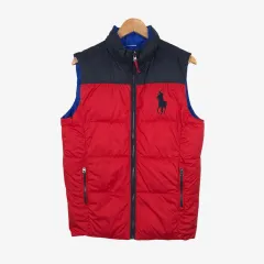 95 ポロ ラルフローレン リバーシブル ダウン ベスト