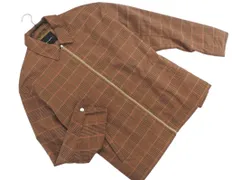 niko and ニコ アンド チェック ジャケット sizeM/茶 ◇■ メンズ