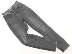 MOUSSY マウジー ハイウエスト スキニー デニムパンツ size22/黒 ■■ レディース