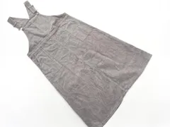 SM2 サマンサモスモス コーデュロイ ジャンパースカート ワンピース sizeF/グレー ◇■ レディース