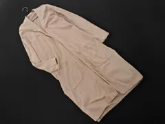 GRACE CONTINENTAL グレースコンチネンタル Diagram ロング カーディガン size36/ベージュ ◇■ レディース