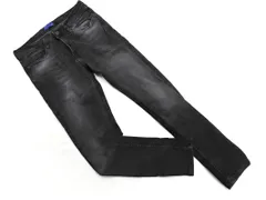 ZARA MAN ザラ マン USED加工 ストレッチ スキニー デニムパンツ size42/チャコール ■■ メンズ
