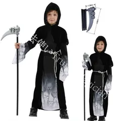 【新品未使用】男の子 子供 悪魔 ゾンビ ハロウィン コスプレ 可愛い ハロウィーン衣装 衣装 コスプレ Halloween 演出服 コスプレ衣装 ハロウィン 仮装 コスプレ 子供用 キッズ CZH1224P342