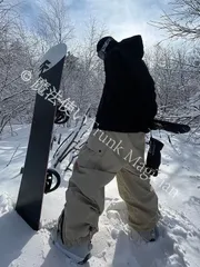 【新品未使用】スキーウェア レディース パンツ スノーボード メンズ スノボウェア ボードウェア スキーパンツ スノーボードウェア パンツ スノボ ウェア 暖かい スノボー スキー スノボーウェア スノーウェア CZH1224P493