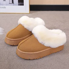 ムートンブーツ スノーブーツ ショートブーツ ウィンターブーツ スノーシューズ 防寒靴 撥水 防汚 防滑 保温 裏起毛 もこもこ 暖かい