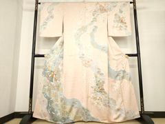 605y13〇川島織物 本袋帯 向かい鳥 金糸〇美品 成人式 結婚式 振袖