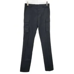 Dior HOMME ディオールオム 2003SS スリムストレッチカーゴスラックスパンツ 3EH1015259 ブラック 46のサムネイル
