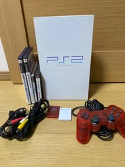 PS2 SCPH 55000 ホワイト 本体 プレイステーション2　　メモリーカ