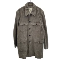 COMME des GARCONS HOMME コムデギャルソンオム AD1995 ウールロングコート IJ-040700 グレージュ系 M
