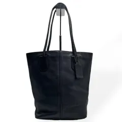 美品　COACH オールドコーチ　USA製　トートバッグ　肩掛け　ブラック