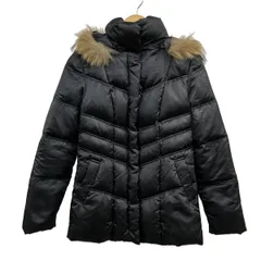 UNTITLED(アンタイトル) ダウンコート サイズ1 S レディース - 黒 長袖/ファー/ジップアップ/冬