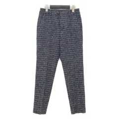 UNITED ARROWS ユナイテッドアローズ パンツ ブラック系 サイズ:38(M) | 23春夏 チェック ツイード パンツ / スラックス | テーパード センタープレス入り | 日本製 | ボトムス ズボン【レディース】【中古】