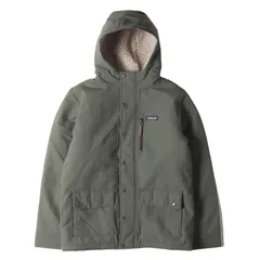 【美品】Patagonia パタゴニア ジャケット オリーブ(IGCO) サイズ:BOYS XL | ライナーボア付き ナイロン フーデッド インファーノ ジャケット (Infurno Jacket) | アウター ブルゾン 上着【メンズ】【中古】