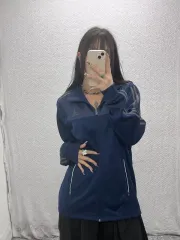 アディダス オールドスクール レトロ ネイビー トラックジャージ ジップアップ 105 C07799