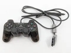 動作確認済み SONY 純正 PS1 DUALSHOCK コントローラー SCPH-1200 スモーク・グレー