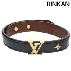 ルイヴィトン M8085 ブラスレ・LV アイコニック レザーブレスレット