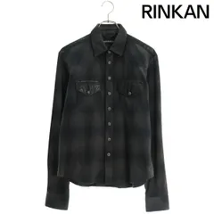 2026年最新】chrome hearts クロムハーツシャツ 長袖チェックシャツの