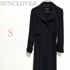 サンクローバー♡SUNCLOVER【S】ワンピーススーツ　ブラックフォーマル　礼服　冠婚葬祭