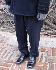 コム・デ・ギャルソン メンズ オム ドゥ ピンストライプ スラックス