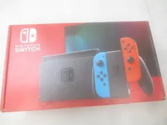  中古品 ゲーム Nintendo switch ニンテンドースイッチ 本体 HAC-001 動作品 ジョイコン ネオンレッド ブルー 箱付き