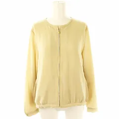 ロペ ROPE 23SS ジップアップブルゾン アウター ノーカラー 38 M ベージュ /YQ ■OSのサムネイル