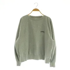 チャンピオン CHAMPION 24SS クルーネックスウェットシャツ トレーナー 長袖 カットオフ ロゴ刺繍 ドルマンスリーブ M グレー /MY ■OS