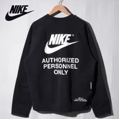 ナイキ NIKE スウェット L 相当 表記 XL プロモーション用 社内配布用 ラグラン プリント ロゴ刺繍 ストリート スポーツミックス アメカジ スムースメッシュ 古着 K60300